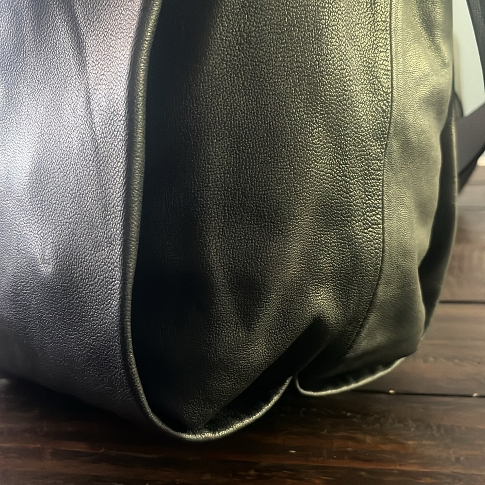 COS Lamb Leather Bucket Tote Bag - Picture 11 of 17